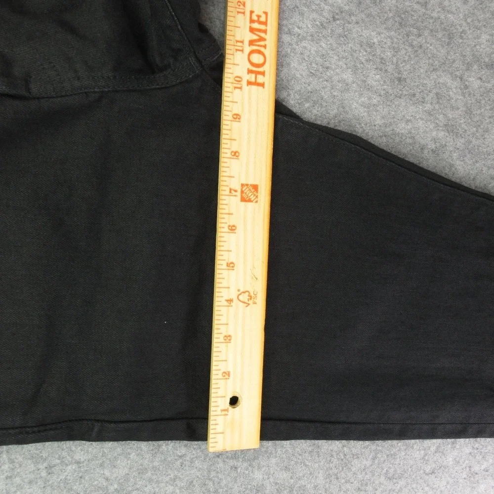 GAP Denim Men's Black Slim Jeans 31x32 Cotton Stretch‎ Button Fly